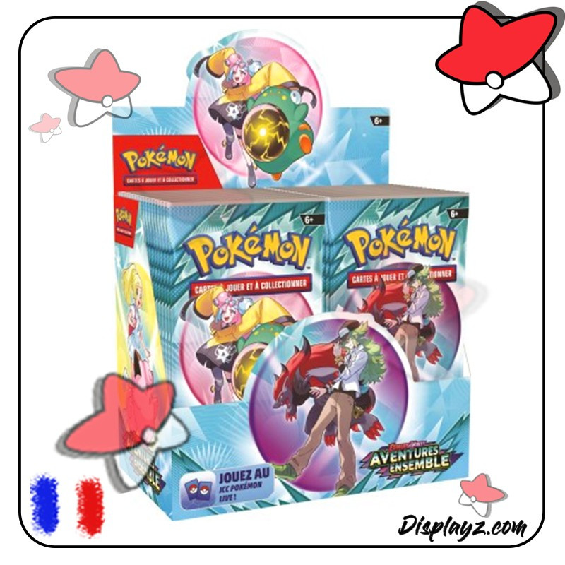 Display Pokémon EV9 Aventures Ensemble