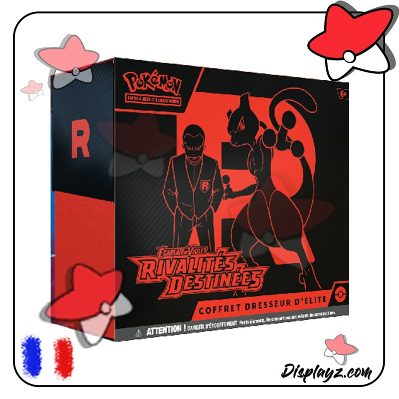 ETB Pokémon EV10 Rivalités destinées (ROCKET) Coffret dresseur d'élite
