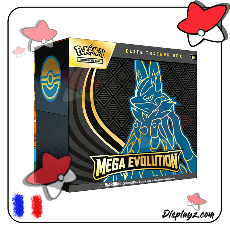 ETB Pokémon M1 MÉGA-ÉVOLUTION LUCARIO Coffret dresseur d'élite