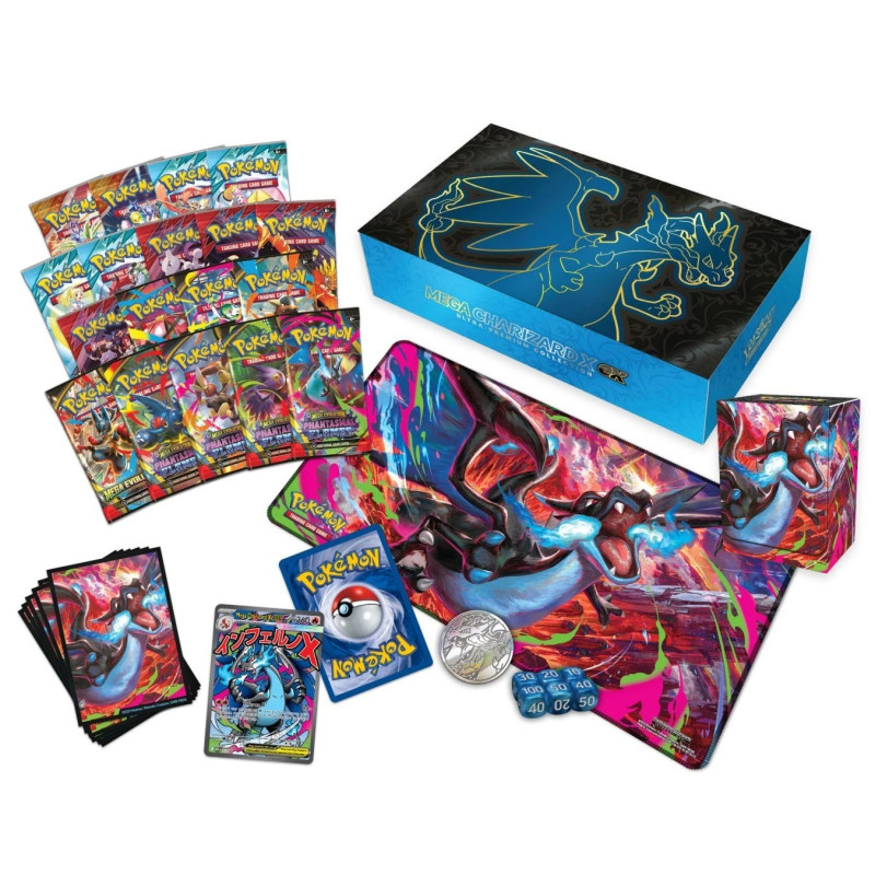 COFFRET ULTRA PREMIUM ME2 FLAMMES FANTASMAGORIQUES DRACAUFEU