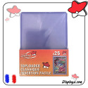Paquet de 25 Toploader Displayz Pokémon One Piece Magic etc...